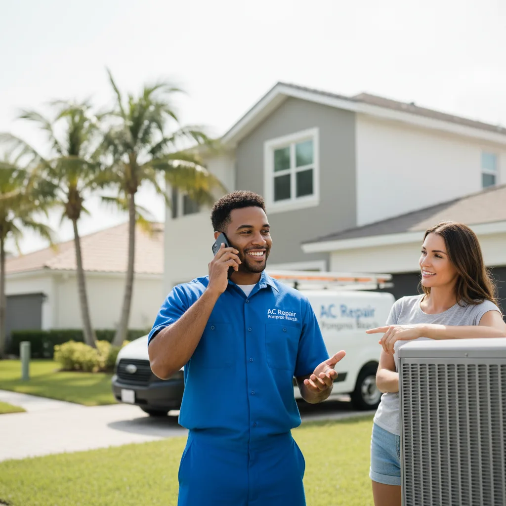 AC Repair Pompano Beach customer support in Northford